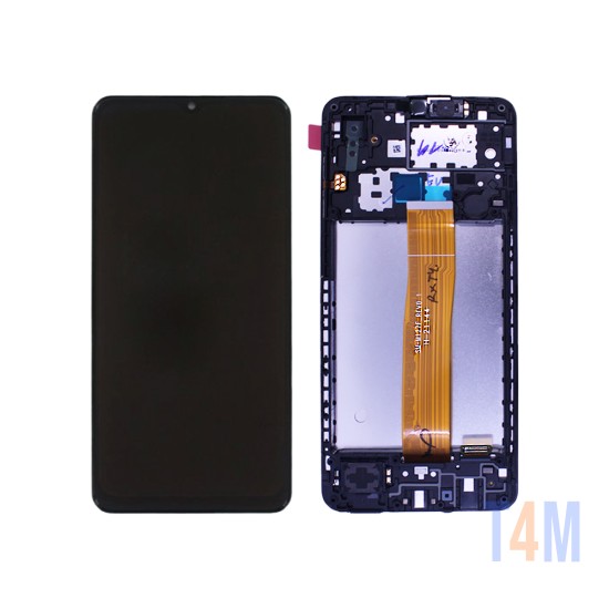 Touch+Display+Frame Samsung Galaxy A02/A022 Service Pack Negro